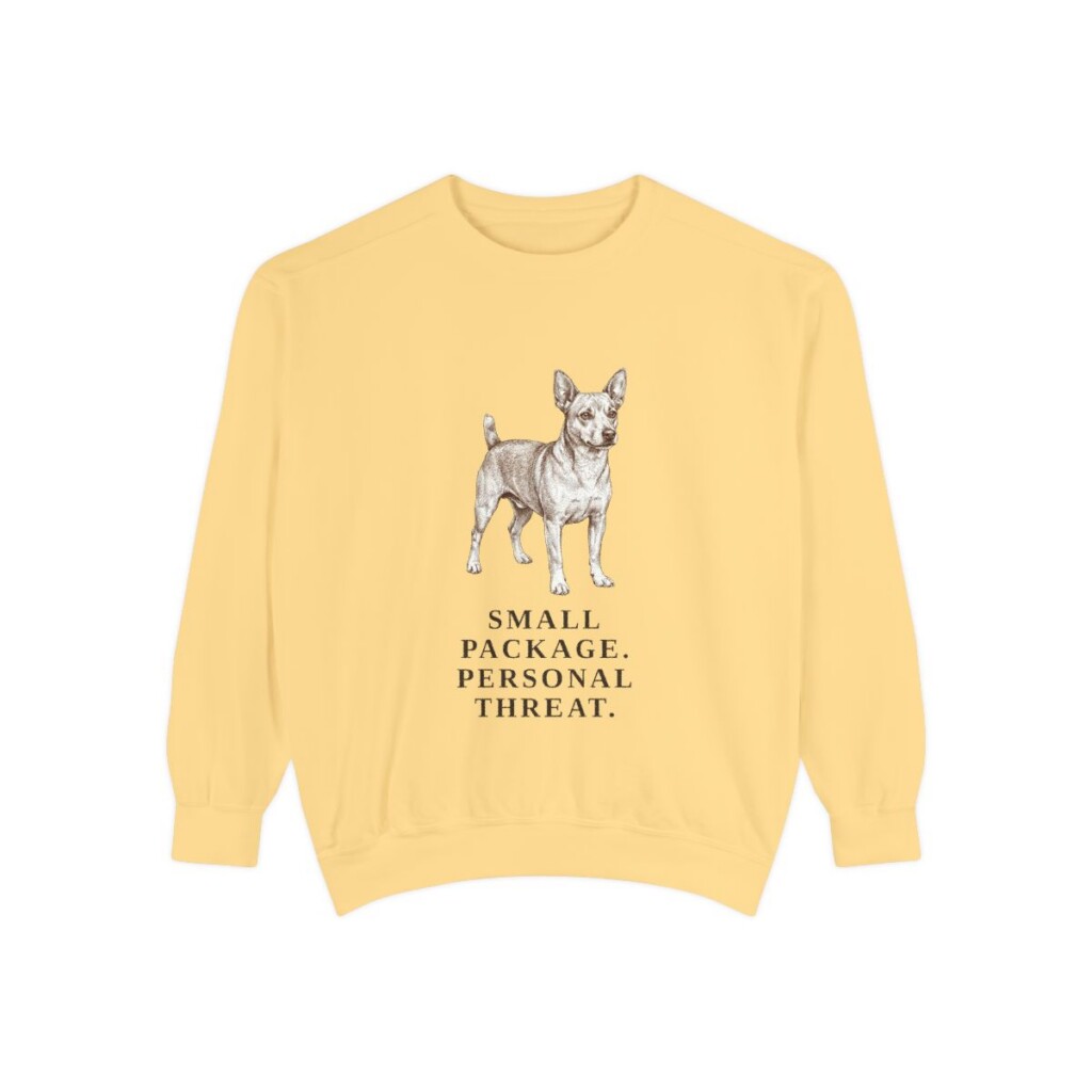 Chipin Humor Sweatshirt, Butter, front view