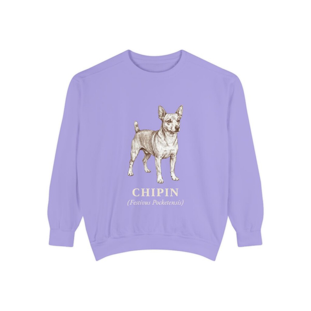 Chipin Latin Sweatshirt, Violet, front view