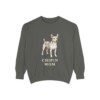 Chipin Mom Sweatshirt, Pepper, front view