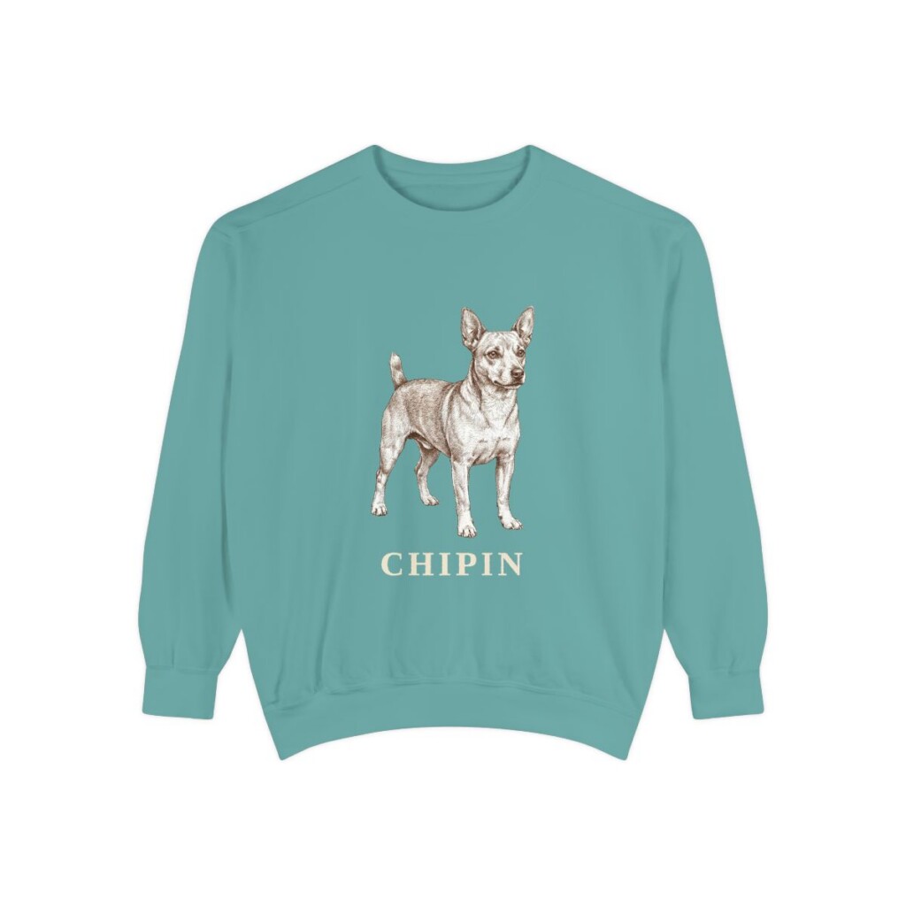 Chipin Sweatshirt, Seafoam, front view