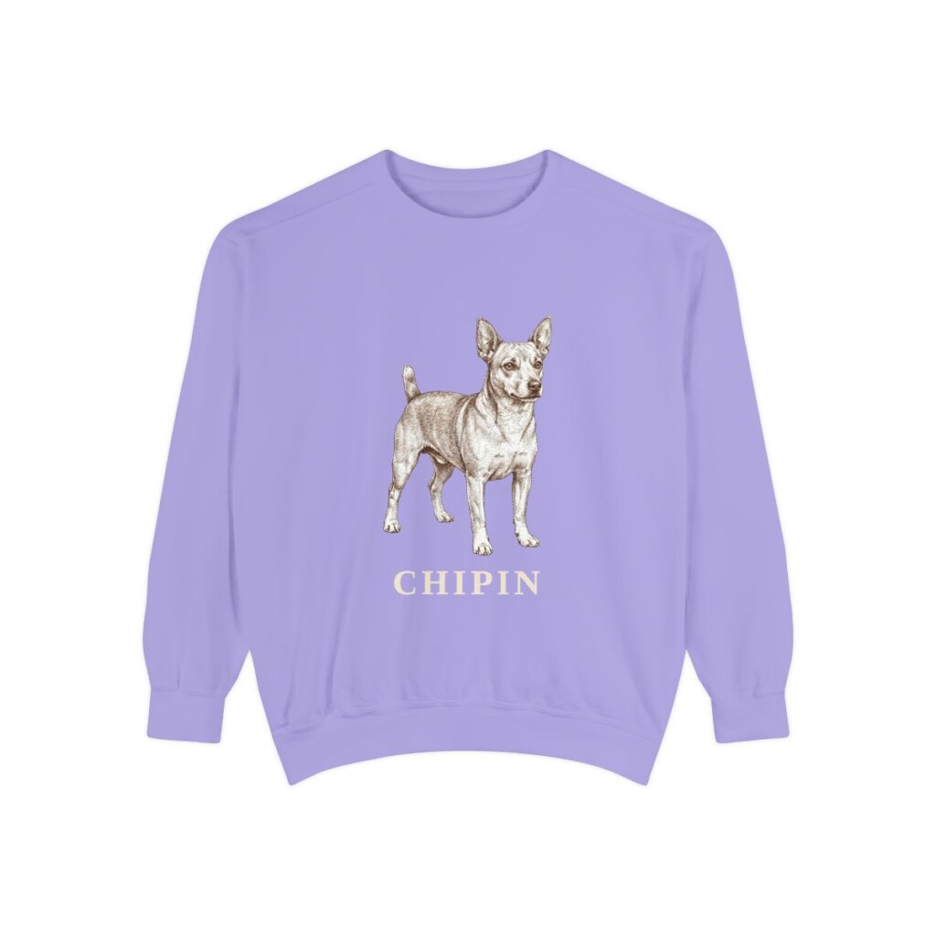 Chipin Sweatshirt, Violet, front view