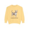 Chiweenie Sweatshirt, Butter, front view