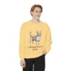 Chiweenie Dad Sweatshirt, Butter, person 1 front