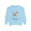 Chiweenie Dad Sweatshirt, Chambray, front view