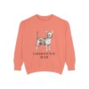 Chiweenie Dad Sweatshirt, Terracotta, front view