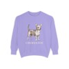 Chiweenie Sweatshirt, Violet, front view