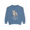 chorkie-sweatshirt-dad-blue-jean Chorkie Dad Sweatshirt, Blue Jean, front view