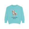 chorkie-sweatshirt-dad-chalky-mint Chorkie Dad Sweatshirt, Chalky Mint, front view