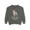 Chorkie Humor Sweatshirt, Pepper, front view