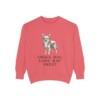 Chorkie Humor Sweatshirt, Watermelon, front view