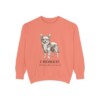 Chorkie Latin Sweatshirt, Terracotta, front view