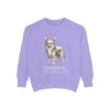Chorkie Latin Sweatshirt, Violet, front view