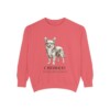 Chorkie Latin Sweatshirt, Watermelon, front view
