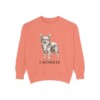 Chorkie Sweatshirt, Terracotta, front view