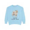 Chow Chow Dad Sweatshirt, Chambray, front view
