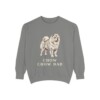Chow Chow Dad Sweatshirt, Grey, front view