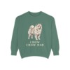 Chow Chow Dad Sweatshirt, Light Green, front view