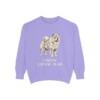 Chow Chow Dad Sweatshirt, Violet, front view
