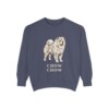 Chow Chow Sweatshirt, Denim, front view