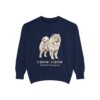 Chow Chow Latin Sweatshirt, True Navy, front view