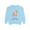 Chow Chow Mom Sweatshirt, Chambray, front view