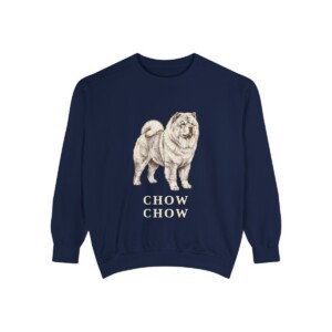 Chow Chow Sweatshirt, True Navy, front view