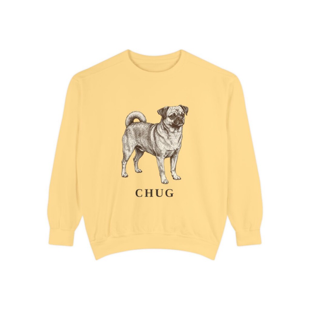 chug-sweatshirt-butter-1 Chug Sweatshirt, Butter, front view