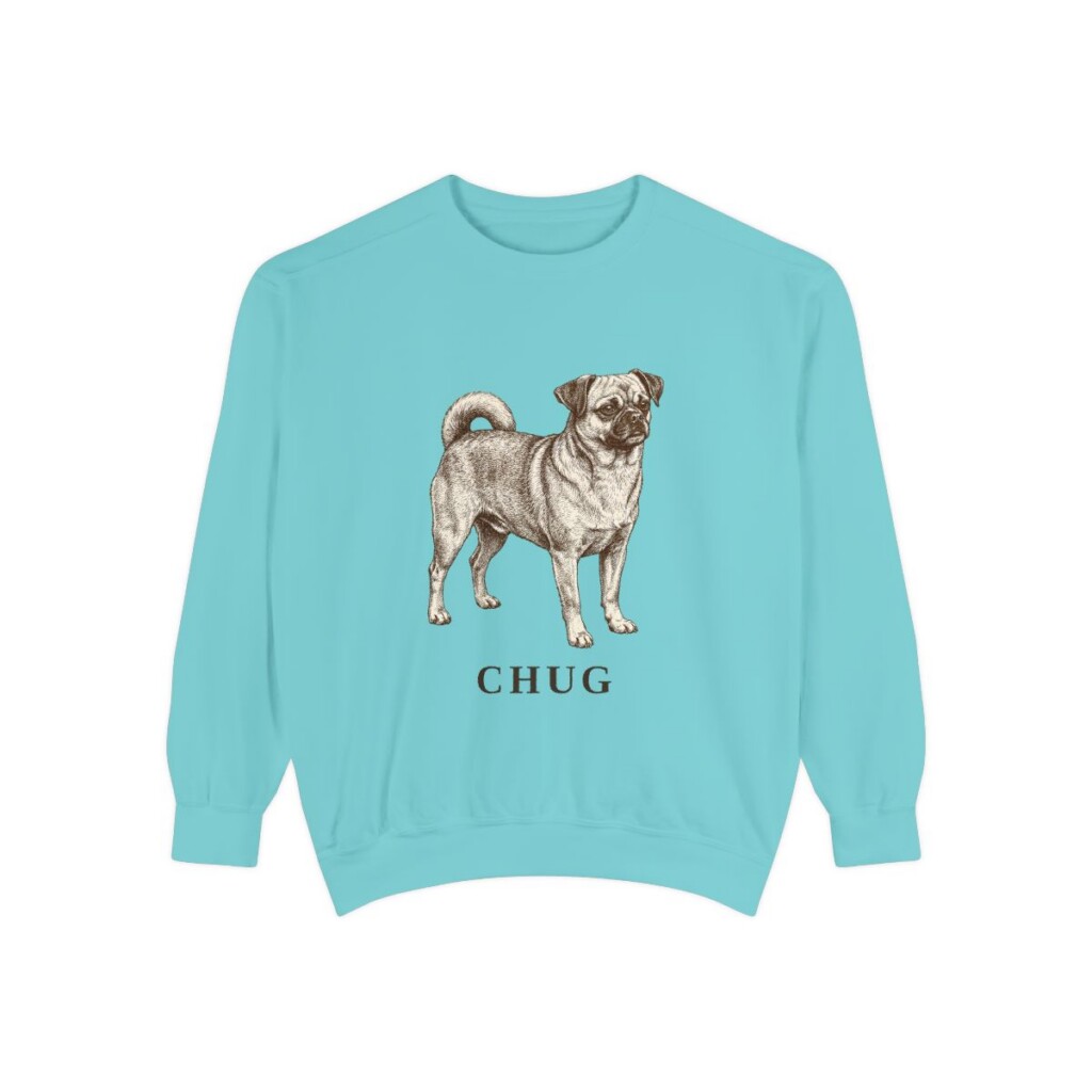 chug-sweatshirt-chalky-mint-1 Chug Sweatshirt, Chalky Mint, front view