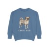 Chug Dad Sweatshirt, Blue Jean, front view