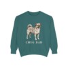 Chug Dad Sweatshirt, Blue Spruce, front view