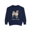 Chug Dad Sweatshirt, True Navy, front view