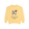 chug-sweatshirt-humor-butter Chug Humor Sweatshirt, Butter, front view