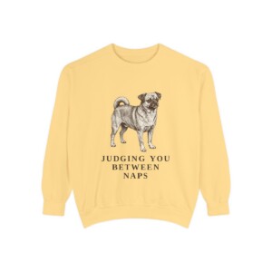 Chug Humor Sweatshirt, Butter, front view