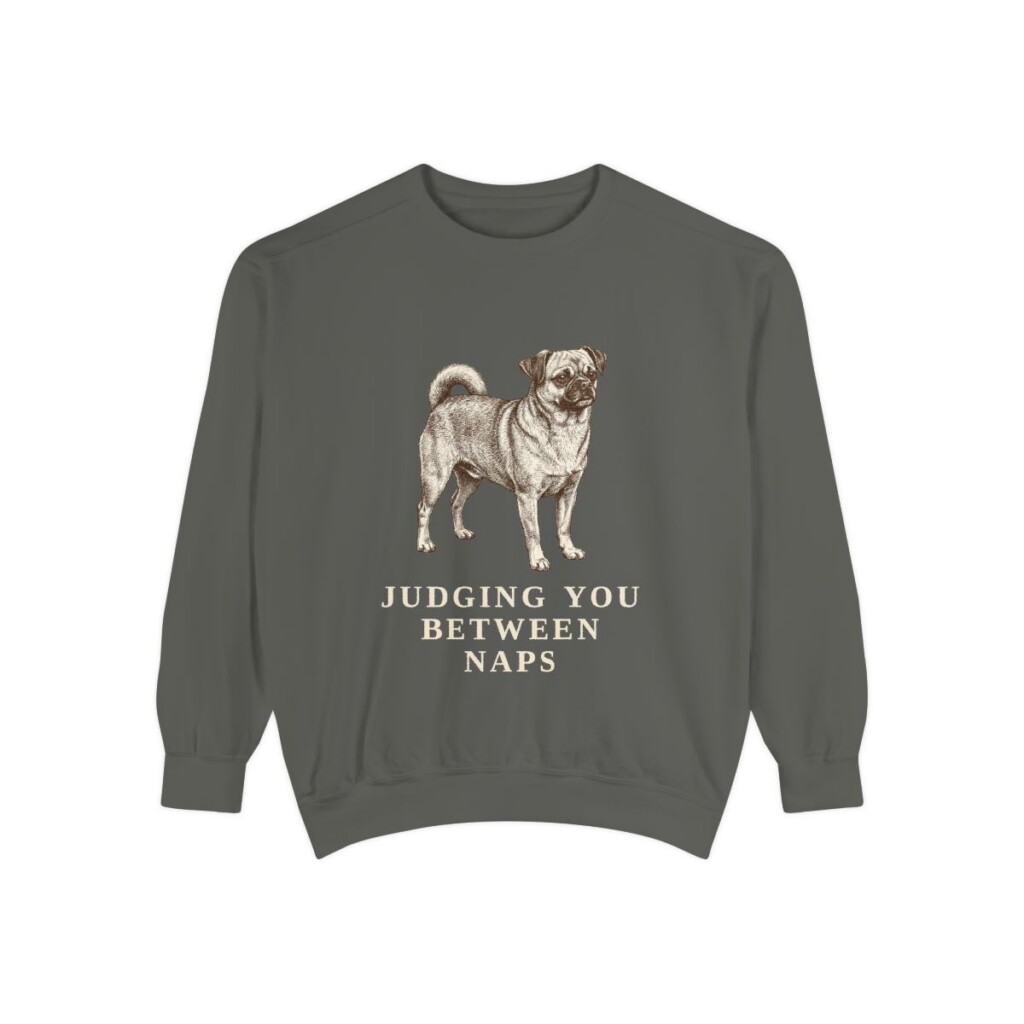 chug-sweatshirt-humor-pepper Chug Humor Sweatshirt, Pepper, front view