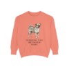 chug-sweatshirt-humor-terracotta Chug Humor Sweatshirt, Terracotta, front view