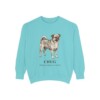 Chug Latin Sweatshirt, Chalky Mint, front view