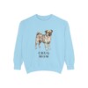 Chug Mom Sweatshirt, Chambray, front view