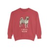Chug Mom Sweatshirt, Crimson, front view