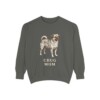Chug Mom Sweatshirt, Pepper, front view