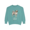 Chug Mom Sweatshirt, Seafoam, front view