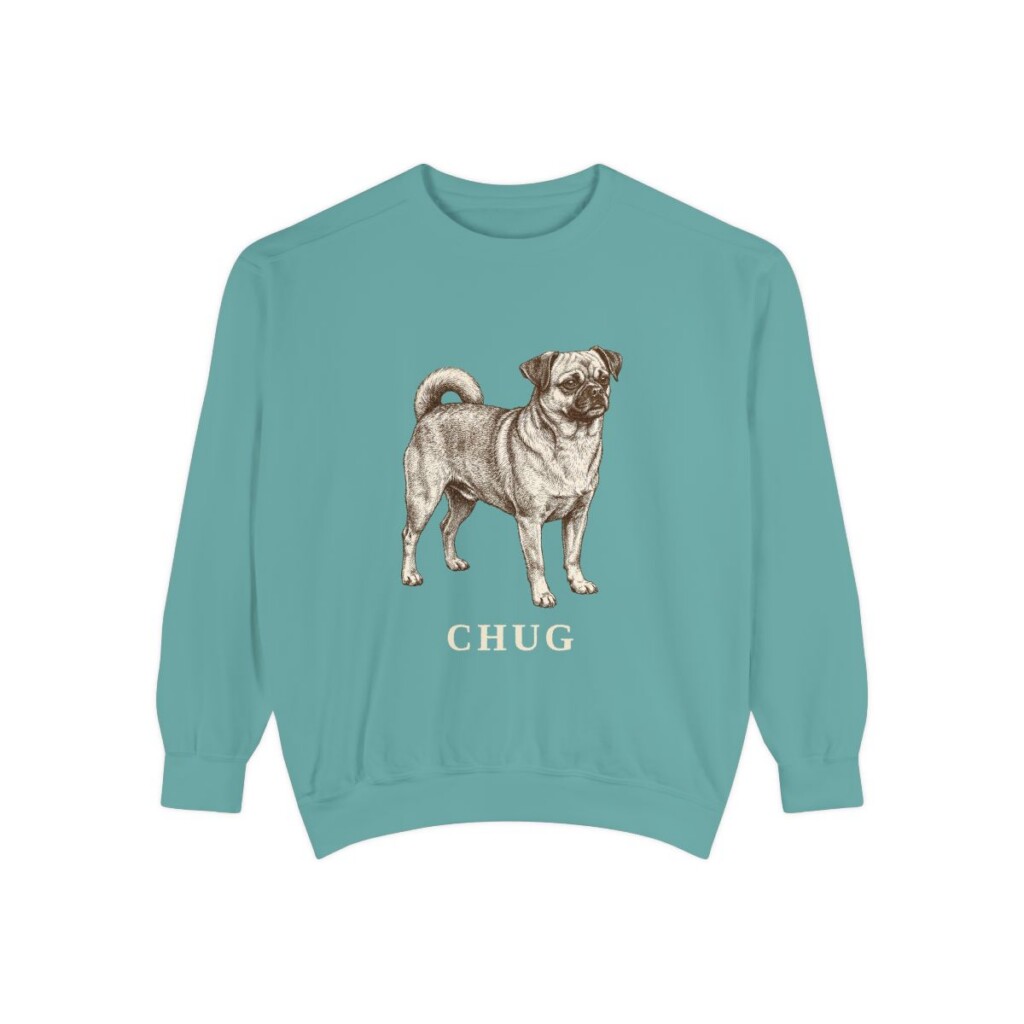 chug-sweatshirt-seafoam-1 Chug Sweatshirt, Seafoam, front view