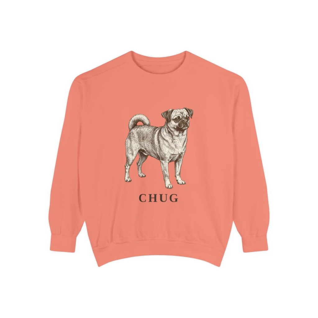 chug-sweatshirt-terracotta-1 Chug Sweatshirt, Terracotta, front view
