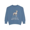 Cirneco dell'Etna Sweatshirt, Blue Jean, front view