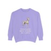 Cirneco dell'Etna Humor Sweatshirt, Violet, front view
