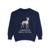 Cirneco dell'Etna Sweatshirt, True Navy, front view