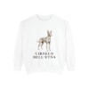 Cirneco dell'Etna Sweatshirt, White, front view