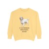 Clumber Spaniel Dad Sweatshirt, Butter, front view