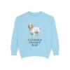 Clumber Spaniel Dad Sweatshirt, Chambray, front view