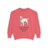 Clumber Spaniel Dad Sweatshirt, Watermelon, front view