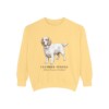 Clumber Spaniel Latin Sweatshirt, Butter, front view